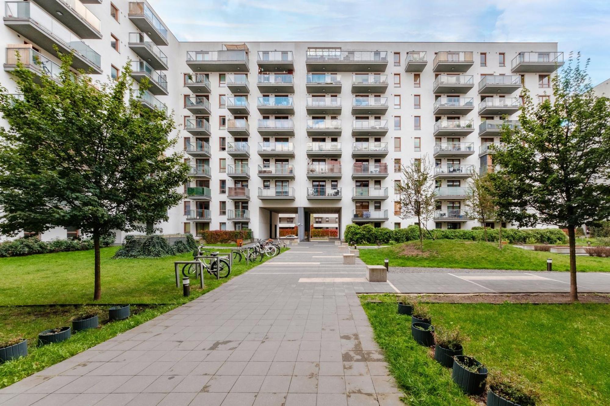 Studio Wola Apartament Kasprzaka - Wifi + Smart Tv ワルシャワ エクステリア 写真